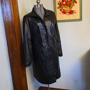 Siena Soft Black Leather Jacket